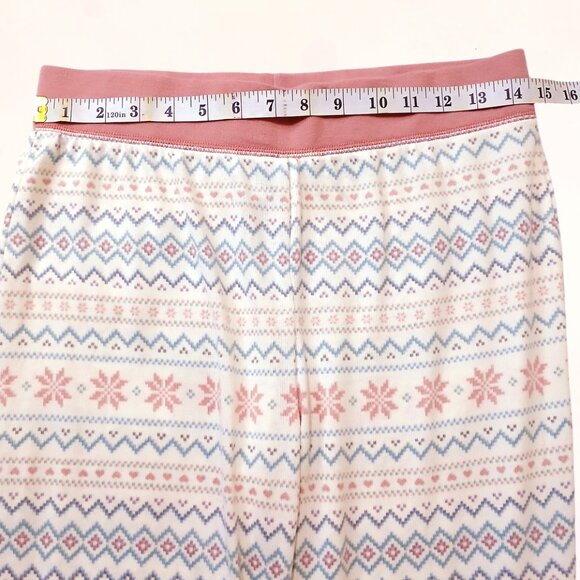 Ambrielle KeepsakePink Sherpa Hoodie Pullover Pajamas Sleepwear/Sweatshirt Set M - Picture 13 of 15